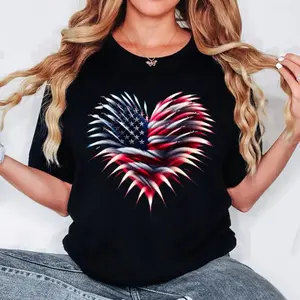 Women Cotton Short Sleeve T Shirt Vintage Retro Fighter Jet American Flag Patriotic Graphic Top Casual Comfort Fit Streetwear for 4th Of July Independence Dayholiday humor western graphic t-shirt cotton summer top   shirt