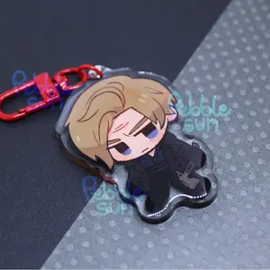 BACKORDER (Read Description!) Leon Kennedy | Inspired by Resident Evil Requiem Double Sided Acrylic Keychain