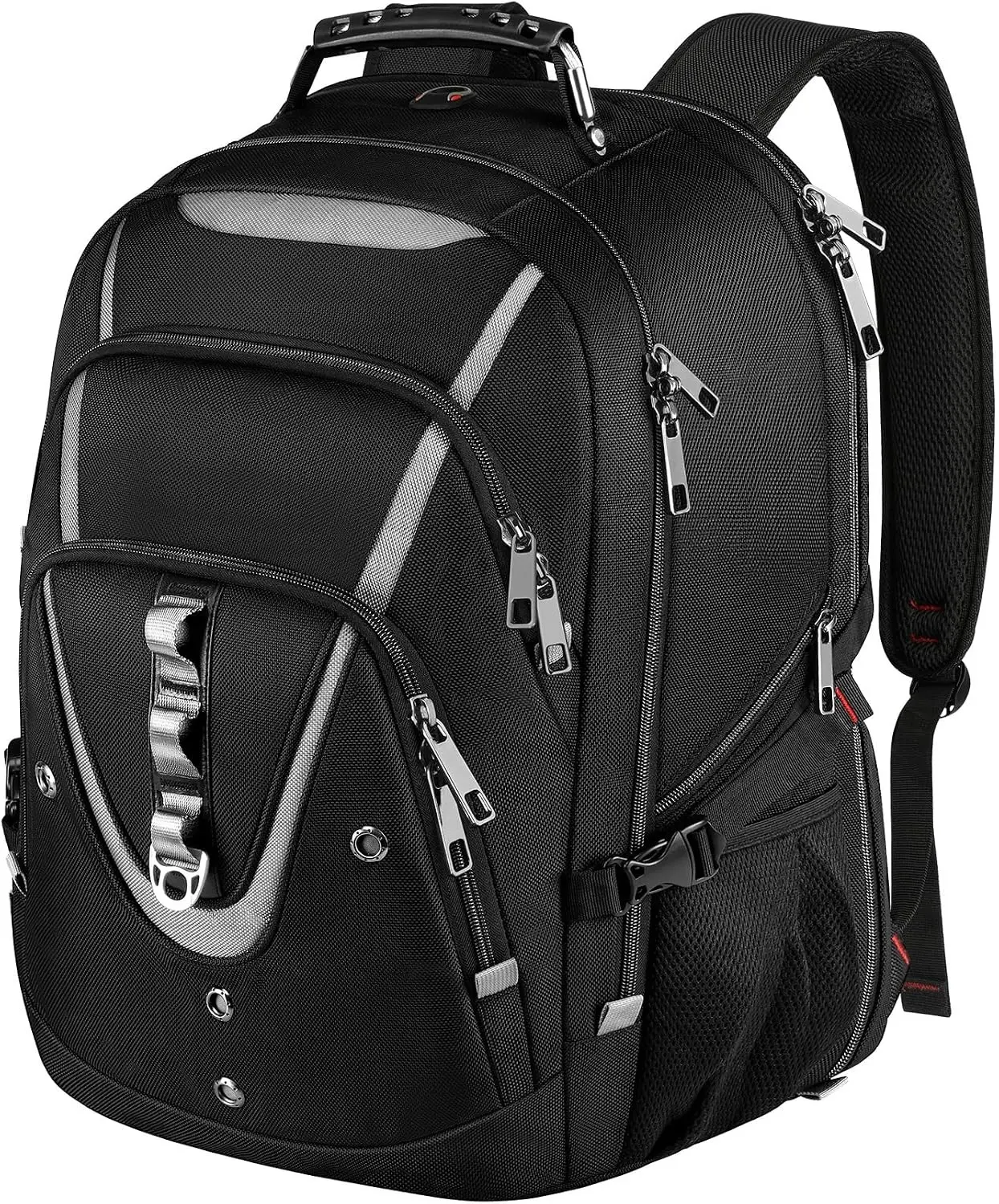 18.4 Laptop Backpack for Men, 55L-60L Extra Large Gaming Laptop Backpack, TSA Friendly Flight Approved RFID Anti-theft Pocket, Water Resistant Suitable for Travel Business Work