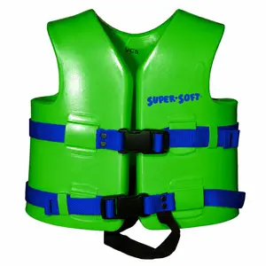 TRC Recreation Super Soft Child Life Jacket Swim Vest, Medium, Fierce Green