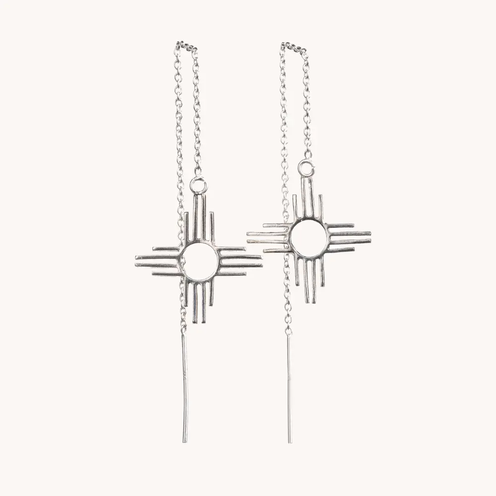 Enchantment: Silver Thread Earrings