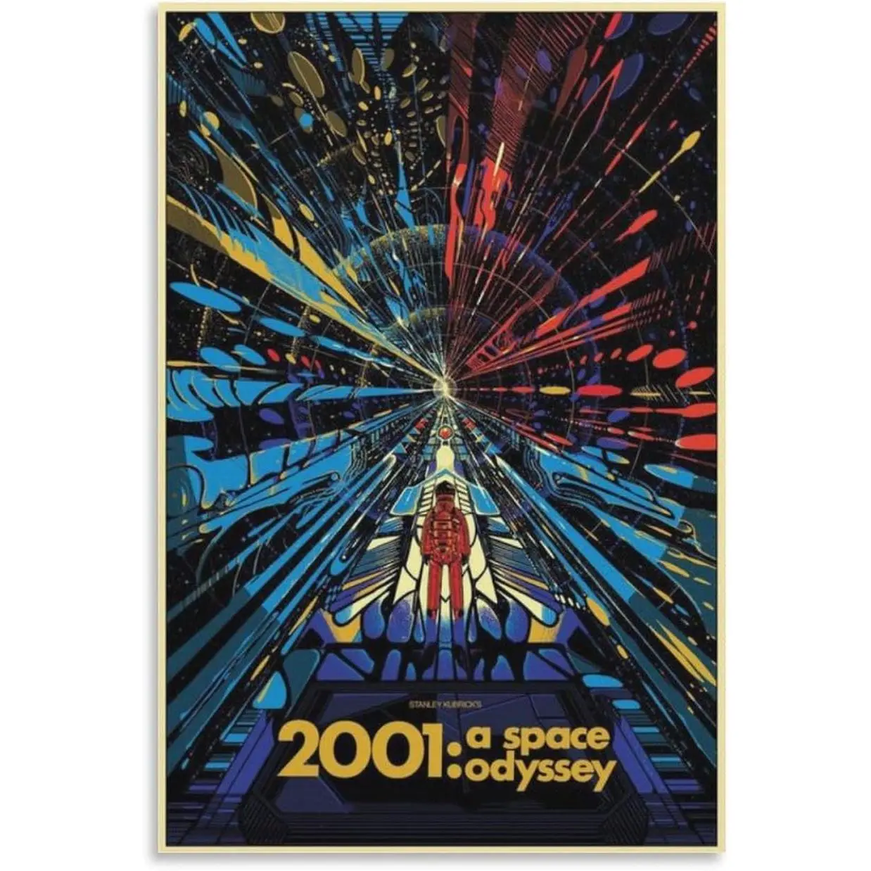 2001 A Space Odyssey Classic Poster (15) Room Aesthetic Poster Print Art Wall Painting Canvas Posters Modern Bedroom Decor