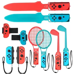 YLW Game Accessories 10 in 1 Sports Bundles for Nintend Switch Kit