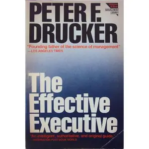 USED-The effective executive (Harper colophon books) by Peter F Drucker (Hardcover)