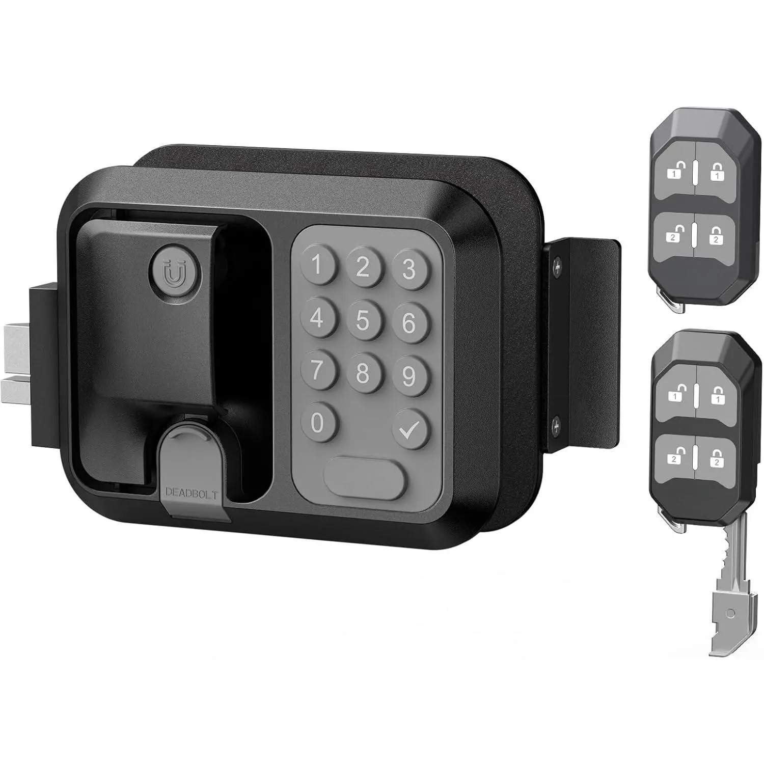 RV Door Lock Replacement - Full-Metal RV Keyless Entry Door Lock with 10 Digits Keypad, Dual-Door Remote Control and Backup Key. Fits  RVs for Secure and Convenient Travel.