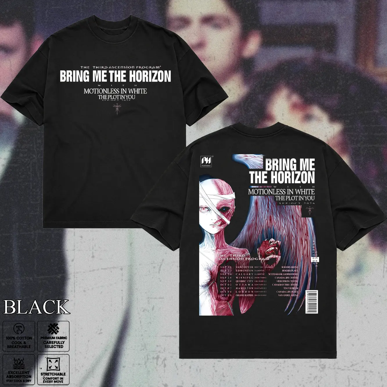 COLLECTION] Bring Me The Horizon North American Tour T-Shirt