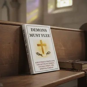 Demons Must Flee – A Faith Based Prayer Guide for Protection, Peace and Spiritual Strength, Daily Prayers and Biblical Declarations for Believers Seeking Freedom and Emotional Healing, Encouraging Christian Book for Women, New Believers Growing in Faith
