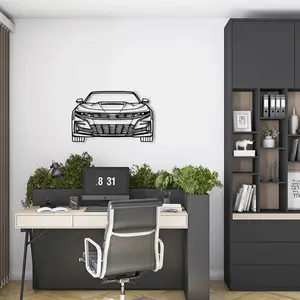 2020 Chevy Camaro Frontend Wall Art Handmade Car Decor Laser-Carved Wood Sign Personalized Garage Gift 3D Decor for Car Enthusiasts