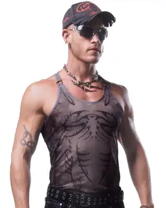 CRYPTIC MESH HARDWARE TANK ( BLACK )