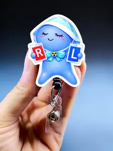 Viral Glove Badge Reel for Xray - Cute Xray Badge - Xray Student Badge Reel - Xray Tech Badge Reel - Radiology Badge Reel - Glove Badge Reel