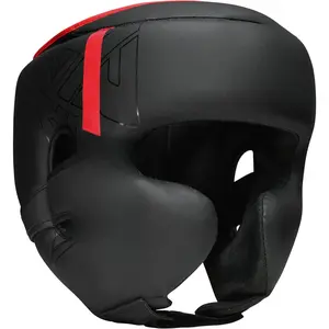 Boxing Headgear, MMA Training, Adjustable Padded Kara,Muay Thai Headgear, Kickboxing, Sparring, Martial Arts, Karate, Taekwondo Helmet