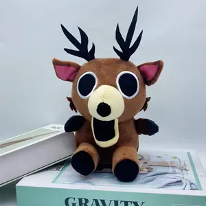 Soft Polyester Plush Deer Toy | Round Eyes, Soft Plush, Ideal Birthday Gift for