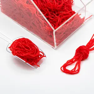 Red Licorice Laces - Sweet And Chewy Candy With Strawberry Flavor - 4 oz & 8 oz & 1 lb Candy Bag