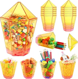 12 Piece Pencil Gift Boxes Back to School Pencil Containers for Teachers Gifts Candy Popcorn Holders Bulk Bags Party Favor for Teacher Appreciation Gifts School Classroom Decoration
