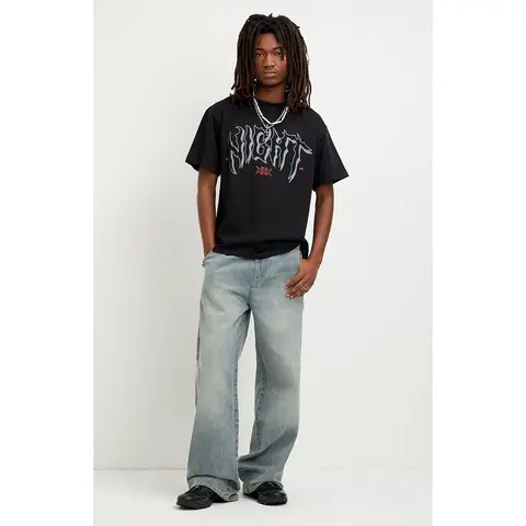 Pacsun Men's Blake Extreme Baggy Jeans Carpenter Medium Blue Tint