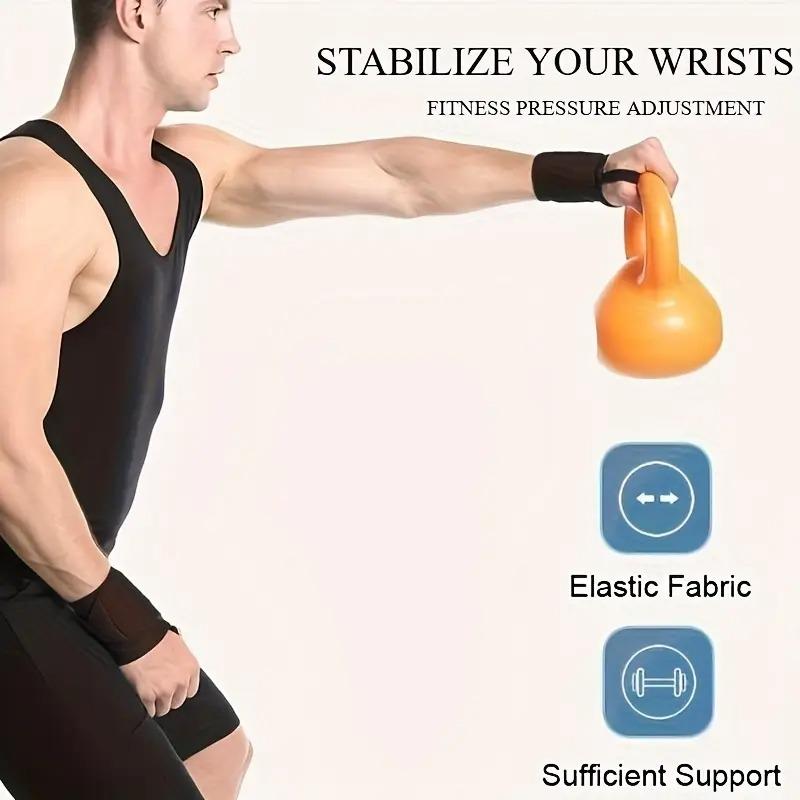 20” Supportive Wrist Wraps 2PCS - Wrist Straps for Weightlifting - Lift Better, Protect Wrist Pain - Adjustable, Durable, Machine Washable - Wrist Wraps for Weightlifting - for Men & Women