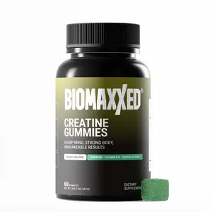 BioMaxxed Creatine Gummies – Focus Support & Performance Boost | 5g Creatine + Cognitive Blend | Vegan, Clean Formula