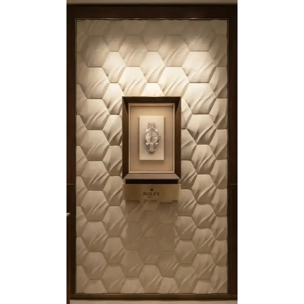 SAMPLE -NYDIA ( 0.196 sqft sheet) : 3D Wall Tile