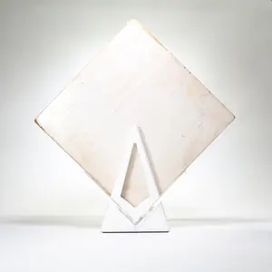 Vinyl Record Storage Display Holder - White