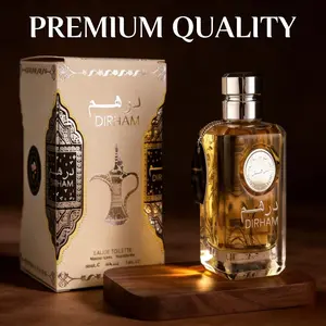 Aesthetic Summer Cologne for Men, Dirham Edt 3.4 Fl.oz., Fresh Woody Fragrance, Long Lasting Fragrance, Ideal for Gym, Office, Date Night, Best Men's Perfume 2026, Long Lasting Colognes, Liquid Fragrance