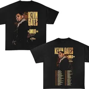 Kevin Gates The Amilio Tour Shirt. Two side T Shirt