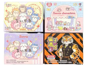 Multiple IP Non-Sports Collectible Card Blind Box - Chiikawa, Hello Kitty (Cat), Tiger Bar Themed Gift Cards for Students