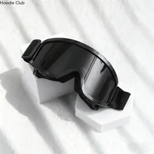 Unisex One-Piece Large Frame Ski Goggles with Day-Night Versatile Lens, High Definition Anti-Fog Snow Goggles, Windproof Padded Comfort Fit for Skiing Snowboarding, Winter Outdoor Sports Gear for Mountaineering & Cold Weather Adventures