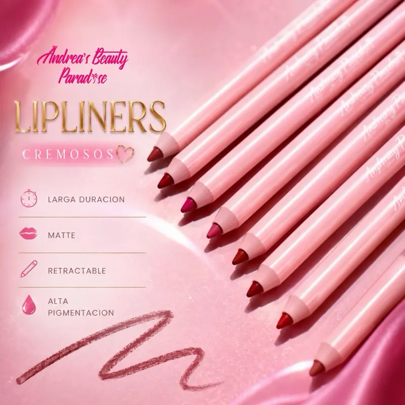Andrea’s Beauty Paradise Lipliner collection  creamy and long lasting