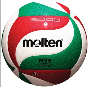 Molten FLISTATEC V5M5000 FIVB Approved Indoor Volleyball Green Red White