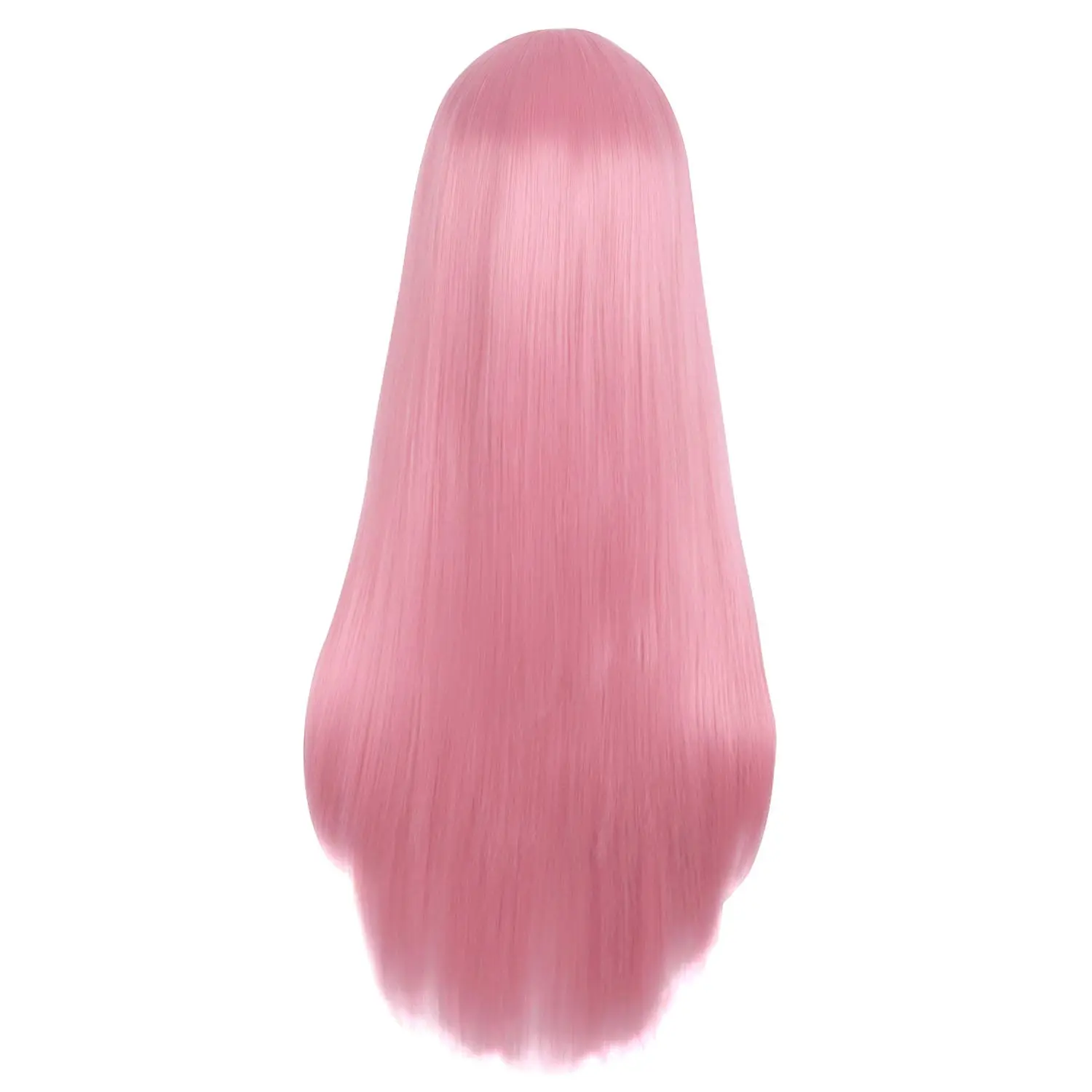 28 Inch/70 cm Women Special Natural Long Straight Synthetic Wig (Light Hot Pink) 28 Inch/70 cm Women Special Natural Long Straight Synthetic Wig (Light Hot Pink)