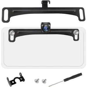 Universal  Up Camera License Plate Mount,Dash Cam Rearview Camera Mount Kit, License Plate Camera Bracket for Fixing Reverse Camera