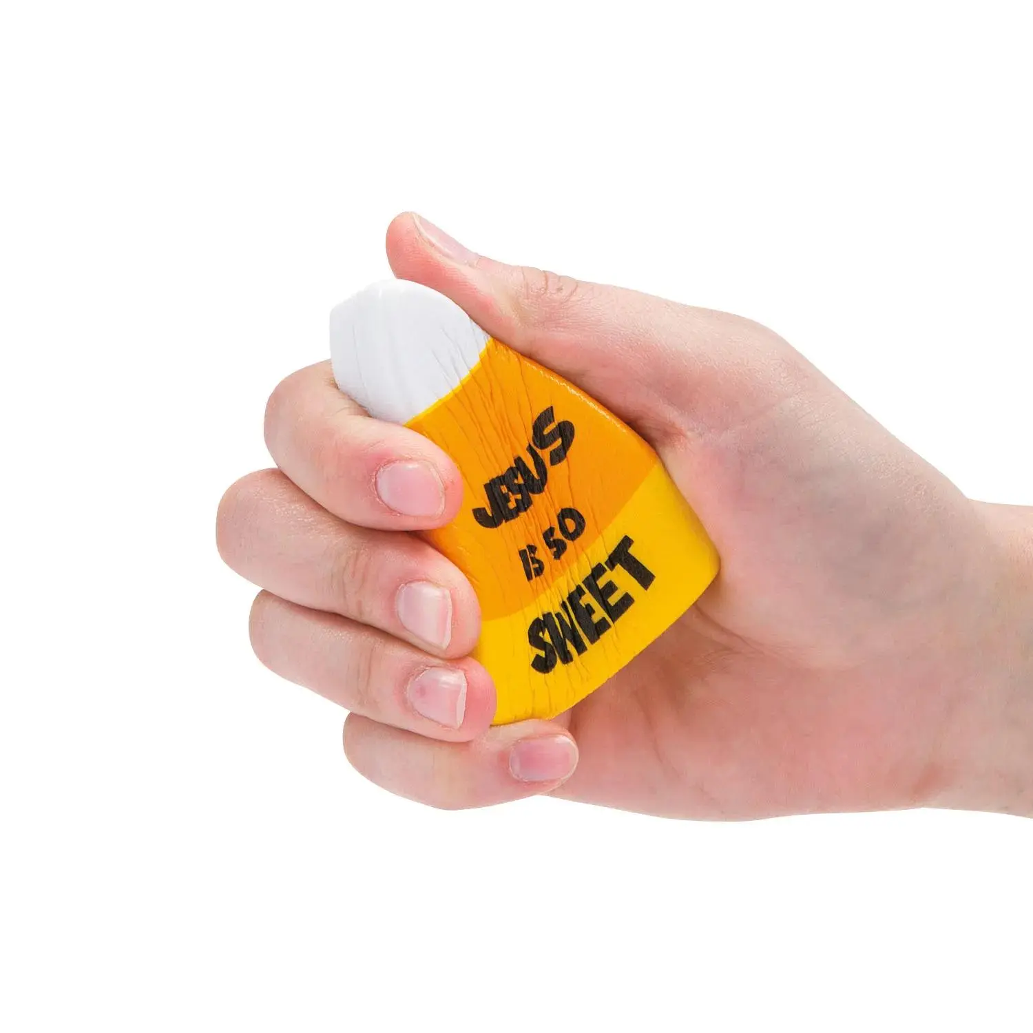 Religious Candy Corn Stress Toys, Toys, 12 Pieces