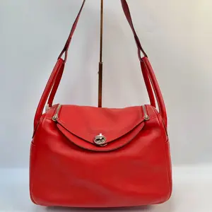 Pre-owned HERMÈS leather Shoulder Bags Hermes Lindy 30 [BF 12Z] QQ2745
