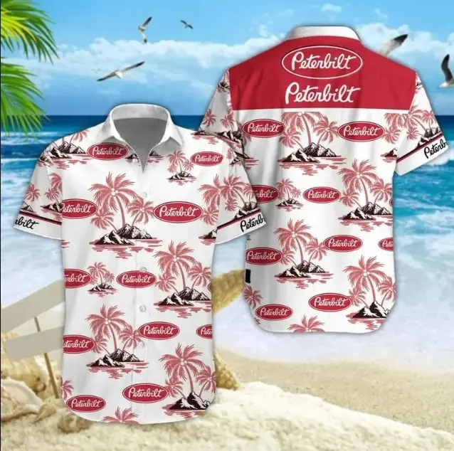 Peterbilt Hawaiian Shirt, Peterbilt Hawaii Shirt Gift For Men And Women