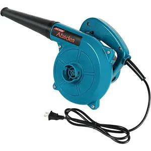 Corded Electric Leaf Blower,2 in 1 Small Handheld Lightweight Sweeper/Vacuum,110V 400W Portable Blower for Leaf/Snow/Dust Blowing