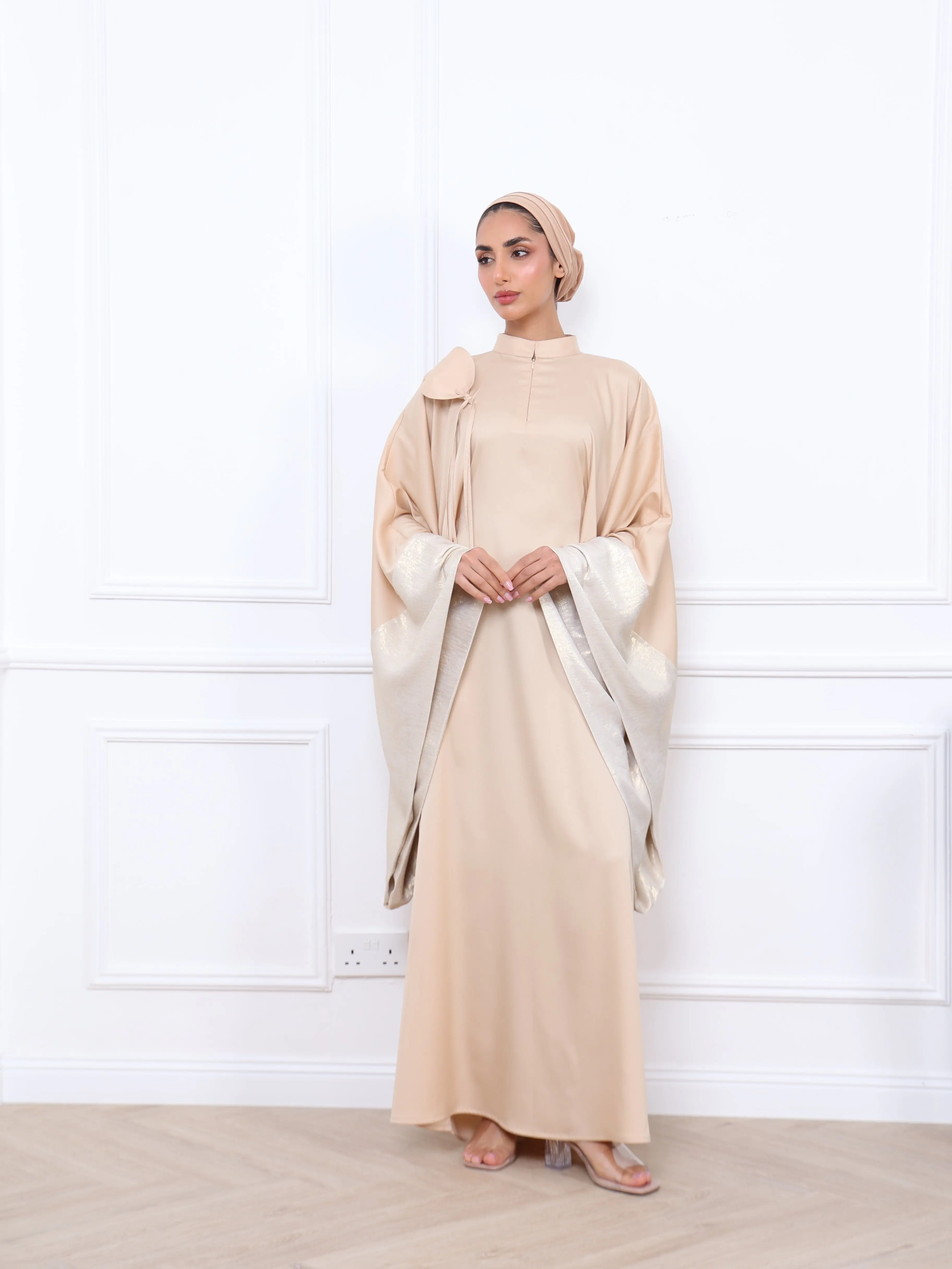 Beige Kimono Kaftan - Sanse