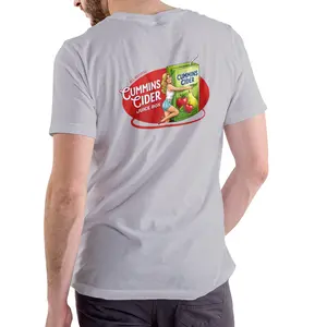 Gildan CUMMINS CIDER JUICE BOX Funny Name Menswear Round Neck Casual T-Shirt, Unisex Cotton Short-Sleeve Top for Men and Women