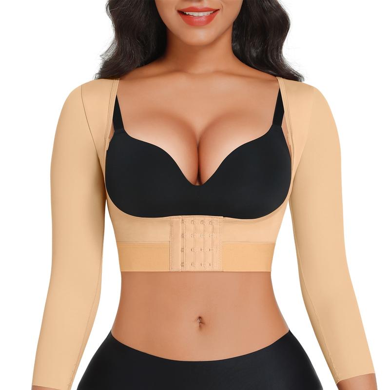 FeelinGirl Upper Arm Shaper for Women Post Surgery Slimming Compression Sleeves Arm Lipo Compression Garments Bras Women