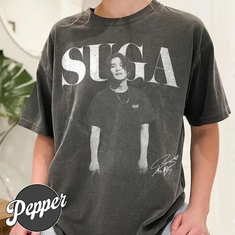 Yoongi Suga Tour Arirang Vintage Comfort Colors Shirt