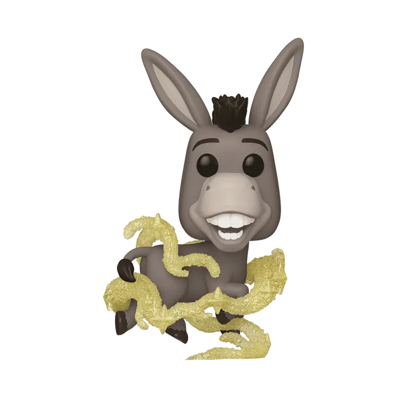 Shrek DreamWorks 30th Anniversary Donkey Glitter Funko Pop! Vinyl Figure #1598 vinyl figure