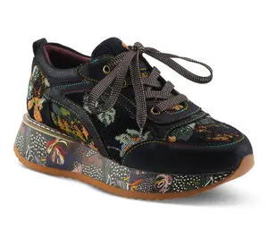 L'Artiste by Spring Step Leather Platform Sneakers - Invidia L'Artiste by Spring Step Leather Platform Sneakers - Invidia