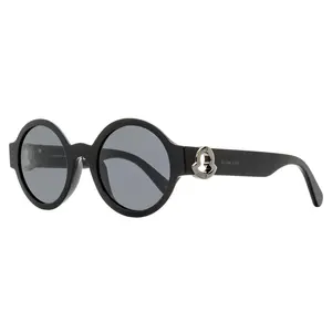 Moncler Atriom Round Sunglasses ML0243 01A Black 51mm