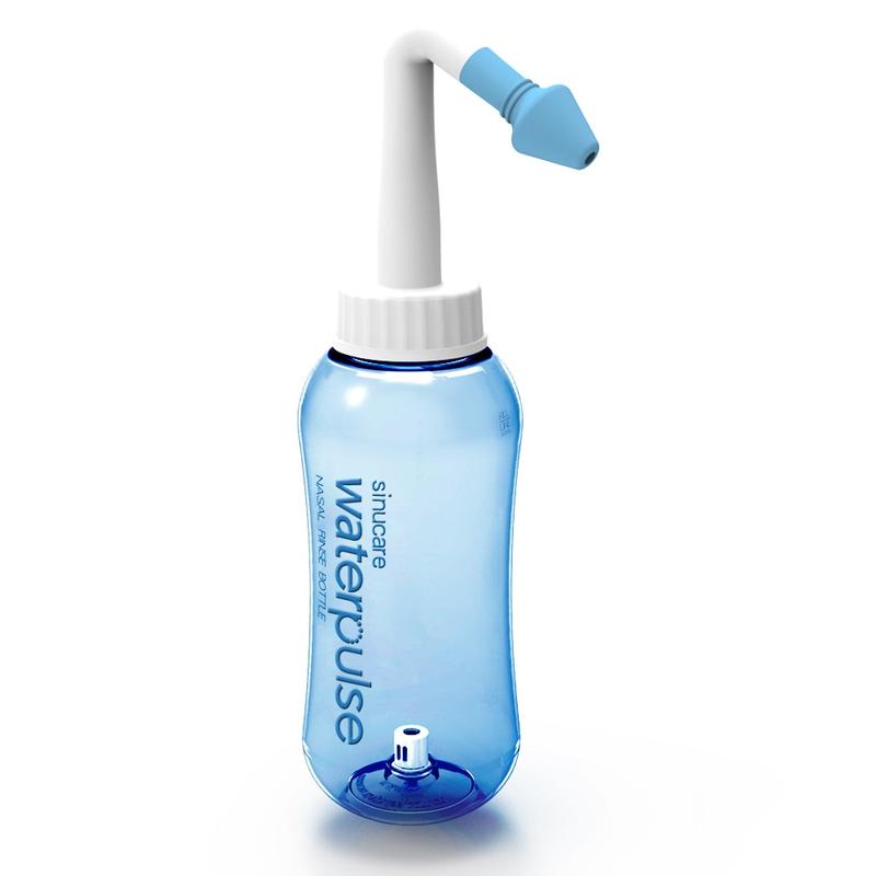 300ml Waterpulse nose washer NetiPot Sinus Rinse Bottle Nose rinsingCleaner Rinse Nasal lrrigation AvoidAllergic Rhinitis Oral CleansingComfort (300ml with 30 Nasal WashSalt Packets,Blue) nasalrinsesinus