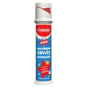 Colgate Kids Toothpaste Pump, Maximum Cavity Protection, 4.4 ounces