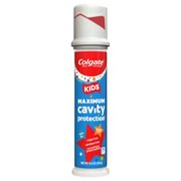 Colgate Kids Toothpaste Pump, Maximum Cavity Protection, 4.4 ounces