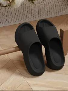 Women's Summer New Simple Outdoor Flip Flops, Fluorescent, Soft Sole Anti-Slip, Fashionable Indoor Outdoor Home Slippers