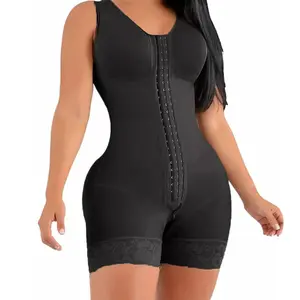 Cincher High Compression Short Girdle with Brooches Bust for Daily and Post-Surgical Use Slimming Sheath Belly Women