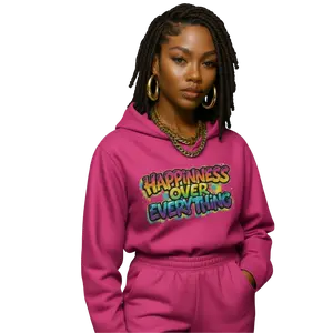 HAPPINESS OVER EVERYTHING DTF PRINT Vibrant Branding