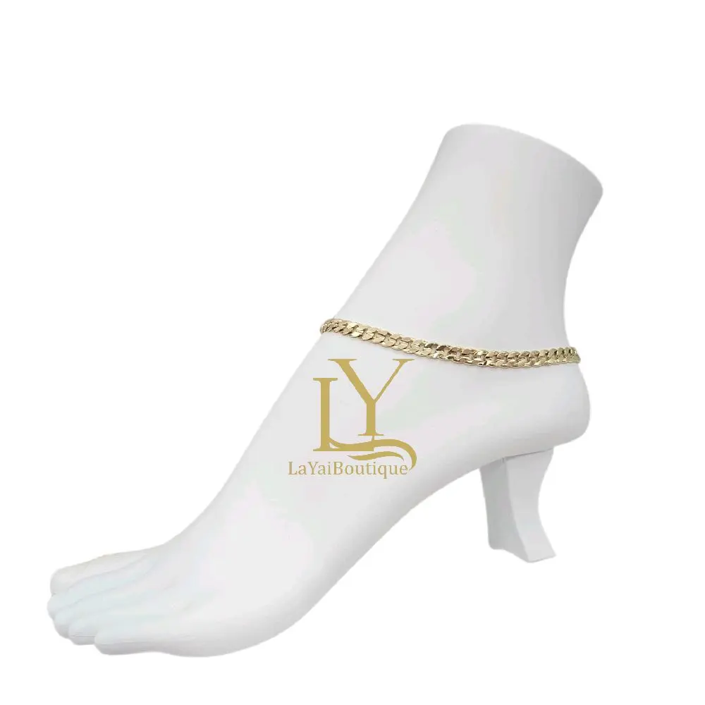 LaYaiBoutique #2315 14k gold-plated anklet, High Quality