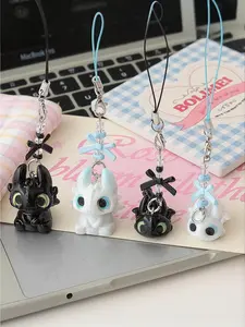 Creative small gift Toothless Light-Up Couples Phone Chain How to Train Your Dragon Figurine Bag Pendant